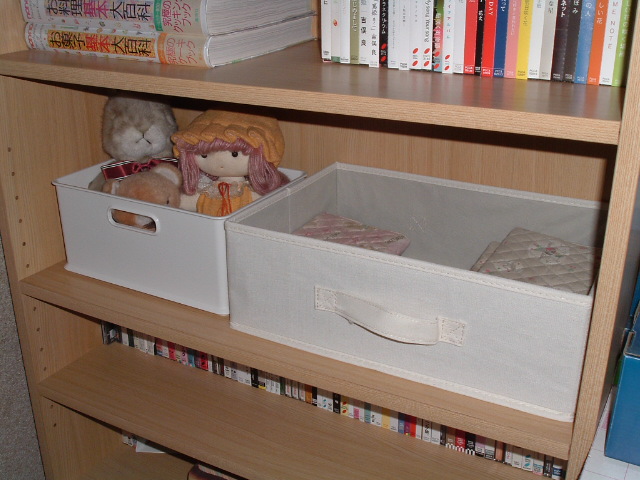 コットンケースとプラスチックケース