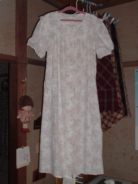 半袖ネグリジェ