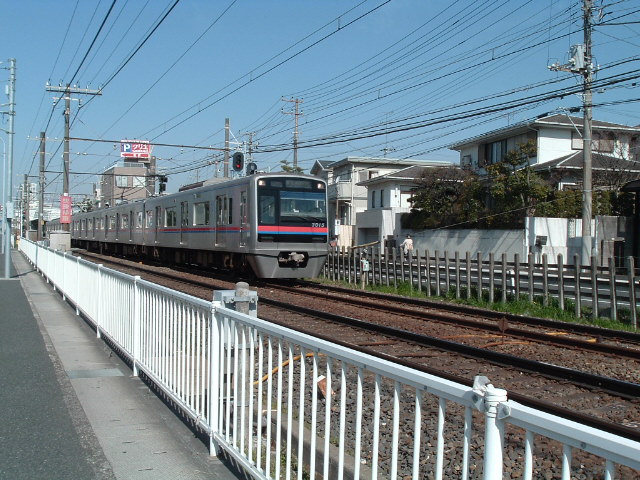 京成線の電車2
